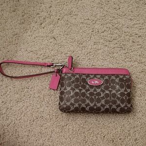 Coach wristlet